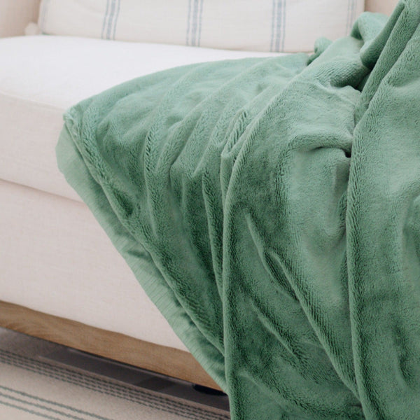 SEAGRASS LUSH XL BLANKET Saranoni