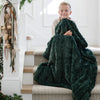 PATTERNED FAUX FUR THROW BLANKETS - Saranoni blanket providing a touch of luxury to any room