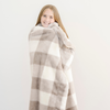 HOLIDAY PRINTED FAUX FUR THROW BLANKETS