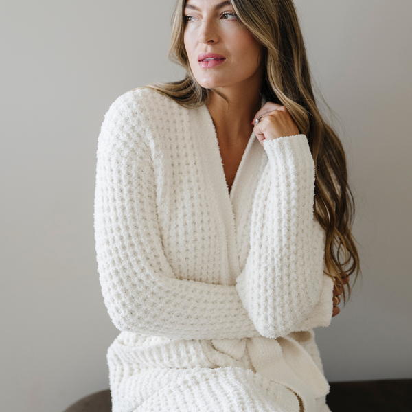 WAFFLE KNIT ROBES