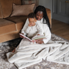 GRAND FAUX FUR THROW BLANKETS