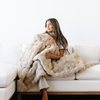 PLUSH FAUX FUR XL THROW BLANKETS