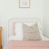 Beautiful details of super stretchy and soft Cameo BAMBONI® TWIN BLANKETS - Saranoni