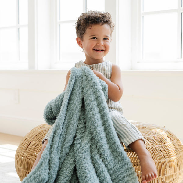 RIBBED BAMBONI® RECEIVING BLANKETS - Saranoni