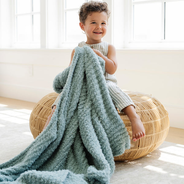 RIBBED BAMBONI® TODDLER BLANKETS - Saranoni