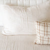 Elegant bamboo rayon muslin bedding quilt, designed with lightweight fabric for ultimate comfort and year-round use.