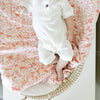 Soft and luxurious baby swaddle, ideal for keeping your baby warm and snug.