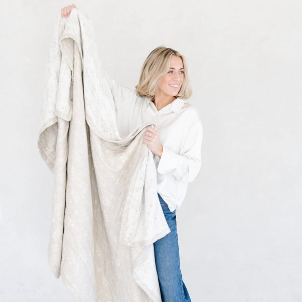 BAMBOO RAYON MUSLIN XL 4-LAYER QUILTS - Saranoni