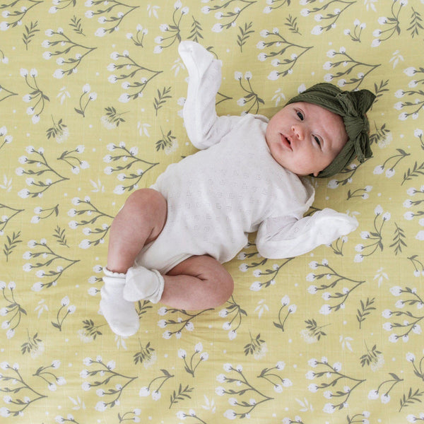 COTTON MUSLIN CRIB SHEETS - Saranoni