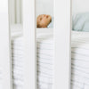 COTTON MUSLIN CRIB SHEETS - Saranoni