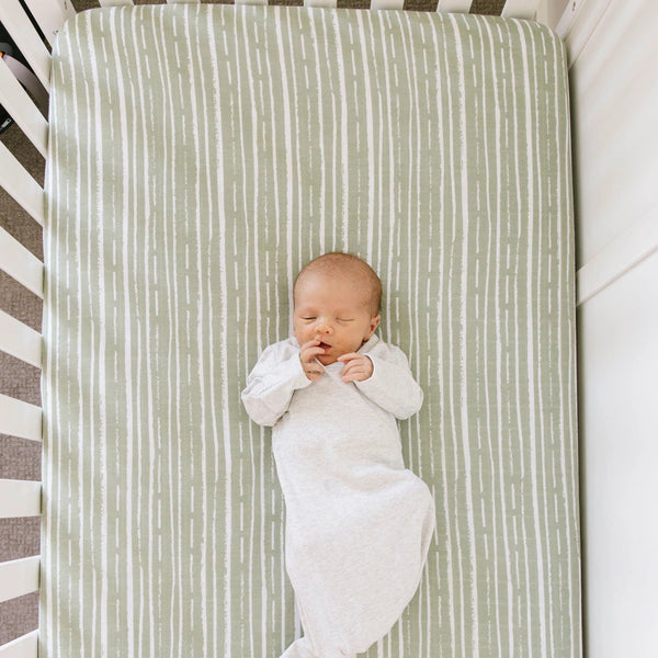 COTTON MUSLIN CRIB SHEETS - Saranoni