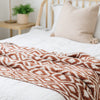 Beautiful home decoration, thick, soft, and stretchy Khmer DOUBLE-LAYER BAMBONI THROW BLANKETS - Saranoni