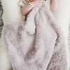 Light purple baby DREAM RECEIVING BLANKETS - Saranoni