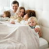 FAUX FUR KING BLANKETS - Comforting Saranoni blanket with super soft feel