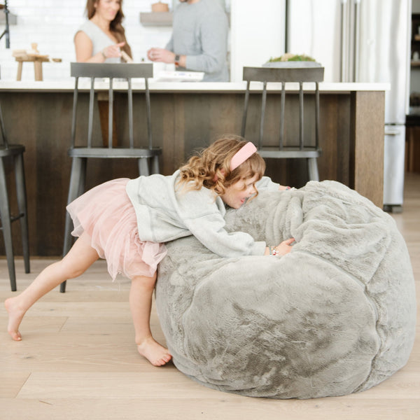 Stylish and cozy Saranoni Bean Bag, a perfect addition to any home decor.