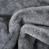 Close-up of the durable construction of the Saranoni Grand blanket.