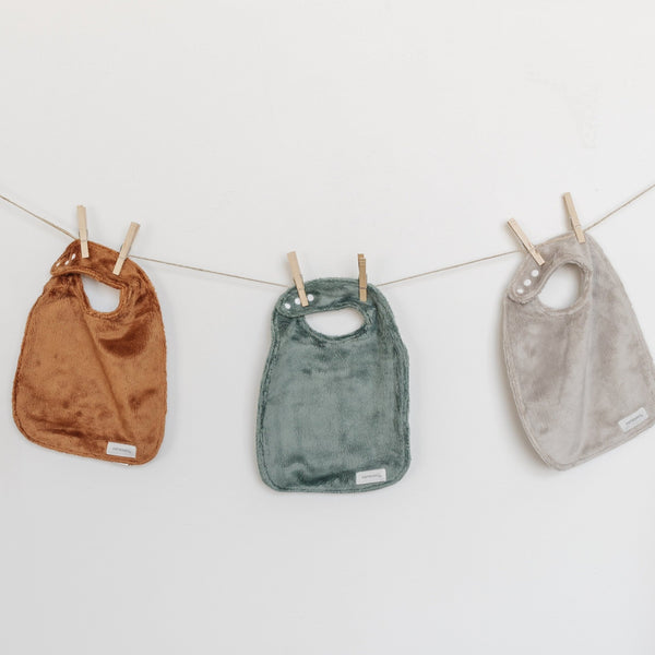 MINKY BIBS 3-PACK - Saranoni