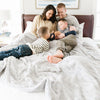 PATTERNED FAUX FUR XL WEIGHTED BLANKETS - Saranoni