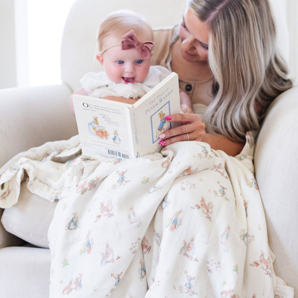 PETER RABBIT™ BAMBOO RAYON MUSLIN/LUSH BLANKETS - Saranoni