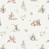 PETER RABBIT™ COTTON MUSLIN CRIB SHEETS - Saranoni