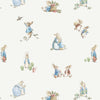 PETER RABBIT™ COTTON MUSLIN CRIB SHEETS - Saranoni