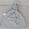 Newborn stretchy soft hat in grey color - Saranoni