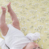 Yellow Buds Cotton Crib Sheet - Saranoni